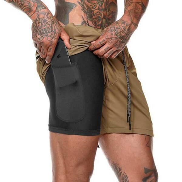 Running Straight Leg Light Board Shorts - Image 8