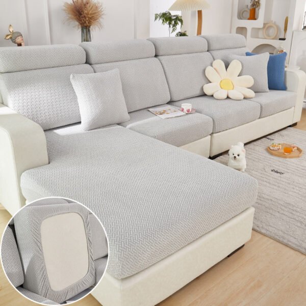 Elastic All-inclusive Four Seasons Universal Cover Towel Sofa Cushion Cover - Image 8