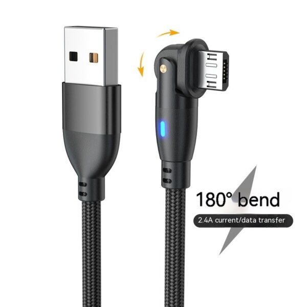 New Product Bending 180 Degrees Data Cable Android TYPEC3A Fast Charge Data Cable - Image 2