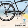 Multi Functional 26 Inch 7-speed Bicycle - Image 8