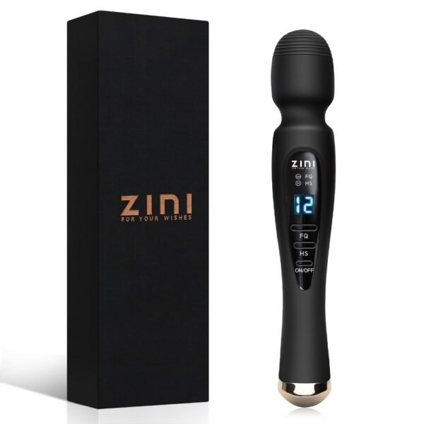Rechargeable Personal Massager, 12 Modes Massager, Quiet Personal Massager For Women, Digital Display Personal Massager For Women Neck, Shoulder, Back Pain Relief - Image 2