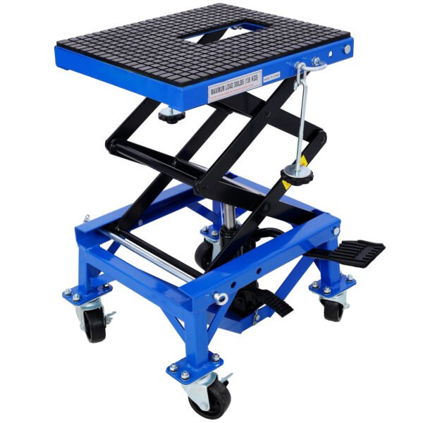 Metal Jack Lifting Foot Pedal Wheels - Image 3