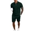 Men's Short-sleeved Shorts Casual Suit Two-piece Suit - Image 3