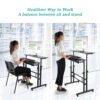 Multi purpose Height Adjustable Laptop Desk Table - Image 5