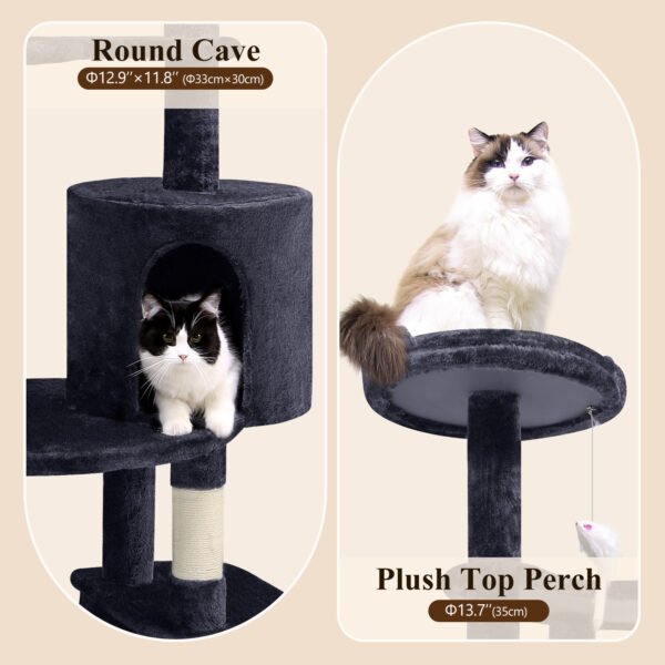 81 Inch Cat Climbing Rack - Image 5