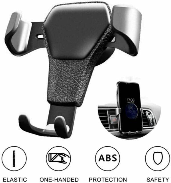 Universal Car Mount Holder Stand Air Vent Cradle For Mobile Cell Phone Gravity Car Mount Air Vent Phone Holder For I Phone X XR XS Max S Amsung S10 Note9 - Image 3