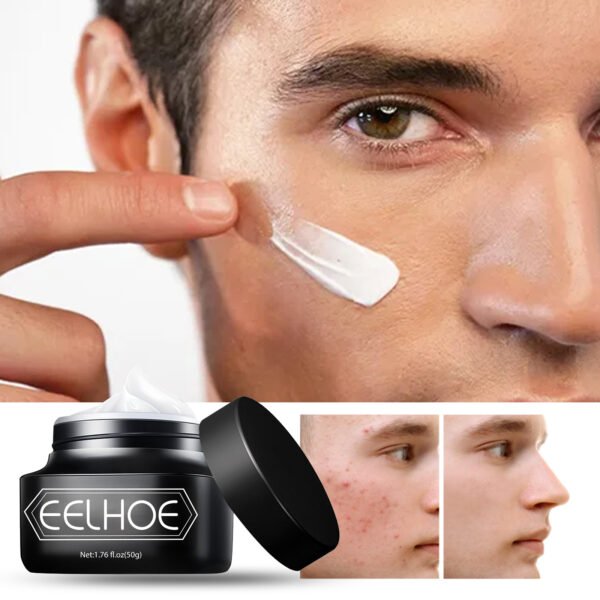 EELHOE Men's Vegetarian Cream Non-greasy Concealer To Cover Acne Marks To Brighten The Complexion Of The Invisible Pores Of The Lazy Cream - Image 2