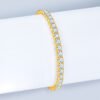 Unique Luxury Fashion Mosan Diamond S925 Silver Bracelet - Image 2