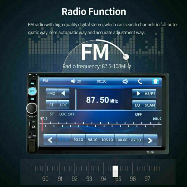 7-inch Bluetooth Car MP5 Player - Image 6