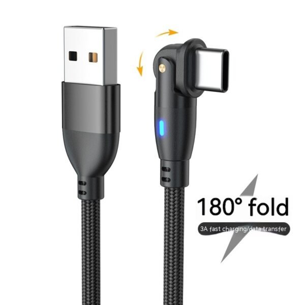 New Product Bending 180 Degrees Data Cable Android TYPEC3A Fast Charge Data Cable - Image 7