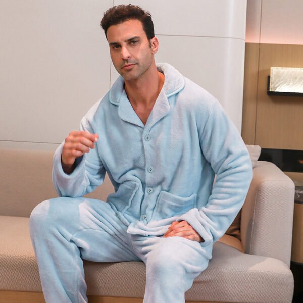 Men's Pajama Velvet Set - Image 10