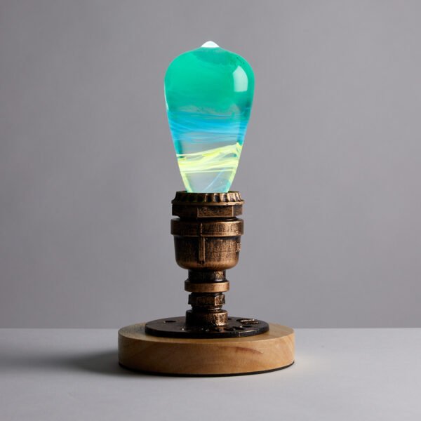 EP LIGHT Resin Wood Table Lamp, Ambient Night Lights, Birthday Gifts, Creative Lighting - Image 6