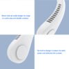 Hanging Neck Fan Portable Cooling Fan USB Leafless 360 Degree Neckband Fan 78 Surround Air Outlets 4000Mah Rechargeable - Image 3