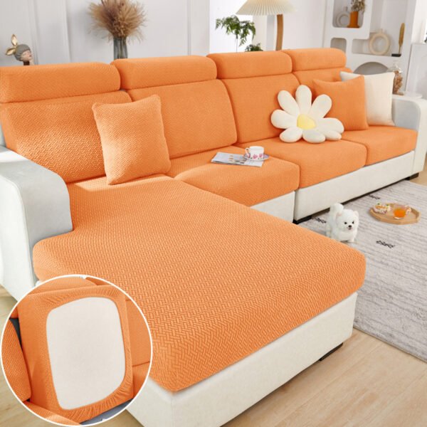 Elastic All-inclusive Four Seasons Universal Cover Towel Sofa Cushion Cover - Image 9