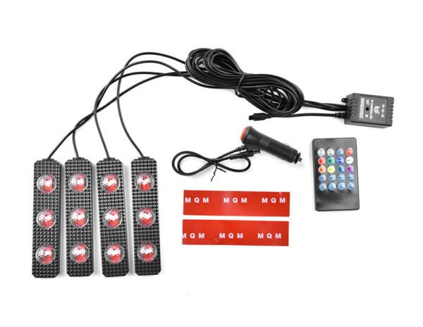 Foot Soles Full Of Stars LED Atmosphere Light Car Wireless Atmosphere Sound - Image 5