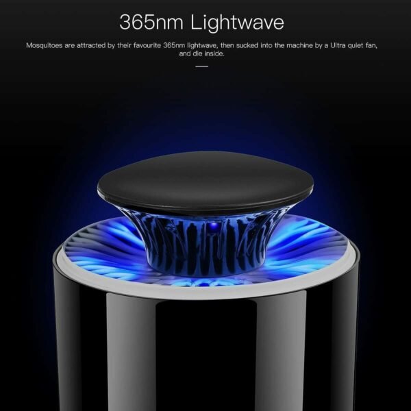 Electric UV Mosquito Killer Lamp Outdoor Indoor Fly Bug Insect Zapper Trap USB - Image 2