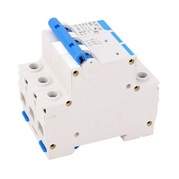 Disconnecting Switch Miniature Circuit Breaker PC Flame Retardant 3 Poles DIN Rail Mount Circuit Breaker 400V 80A - Image 2