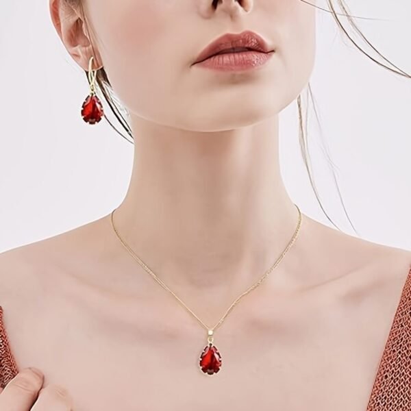 Women's Crystal Jewelry Set - Image 3