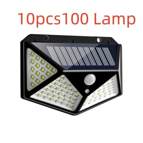 100LED solar wall light - Image 4