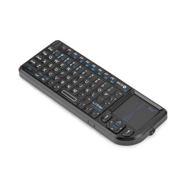 Mini Wireless Keyboard with Backlight Laser Pointer Multimedia for TV Computer - Image 3