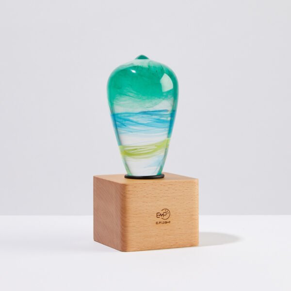 EP LIGHT Resin Wood Table Lamp, Ambient Night Lights, Birthday Gifts, Creative Lighting - Image 4