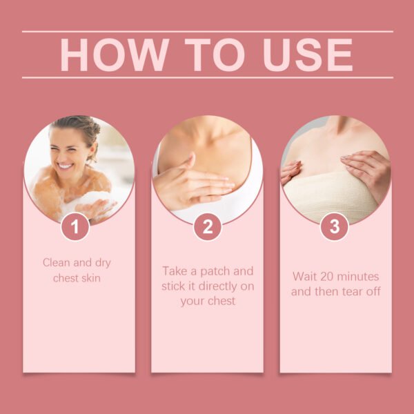 Breast Enhancement Patch, Breast Enhancement Mask, Breast Growth Patches, Breast Firming Patch For Improve Sagging - Image 3