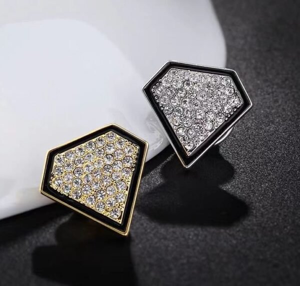 Simple And Stylish Rhinestone Brooch