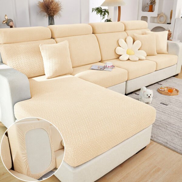 Elastic All-inclusive Four Seasons Universal Cover Towel Sofa Cushion Cover - Image 5