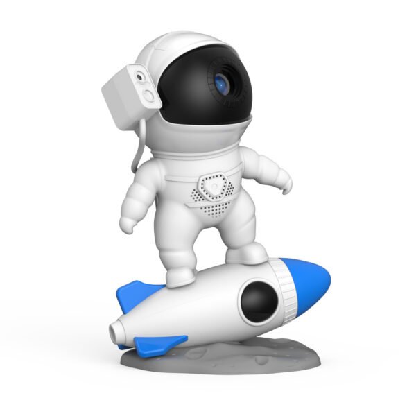 Rocket Astronaut Galaxy Starry Sky Projector Lamp Desktop - Image 3