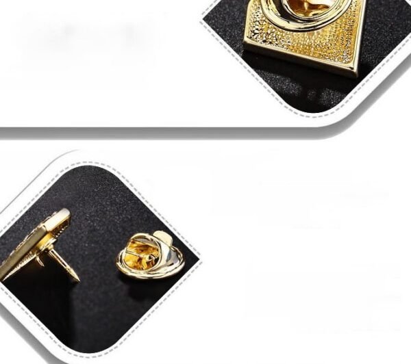 Simple And Stylish Rhinestone Brooch - Image 10