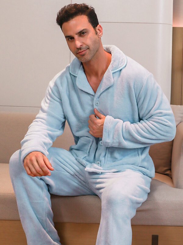 Men's Pajama Velvet Set - Image 6