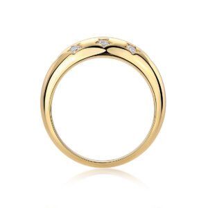 Trendy Diamond Rings, Wedding Rings, Luxury Fashion, Silver Rings Set With Moissanite