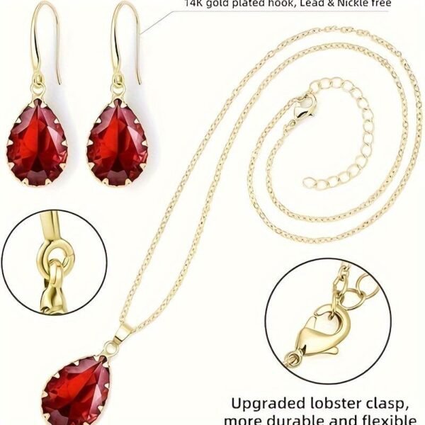 Women's Crystal Jewelry Set - Image 2