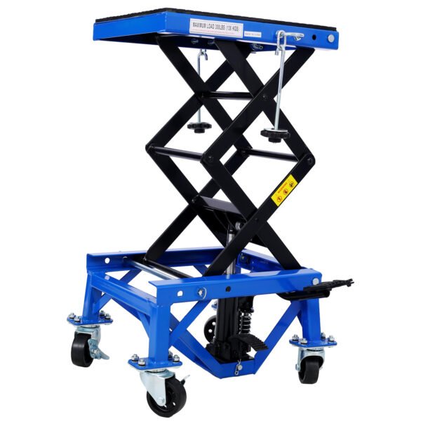 Metal Jack Lifting Foot Pedal Wheels - Image 8