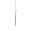 Shelter Luxury Fashion Diamond Pendant Necklace Set With Mosan Diamond Silver Ornaments - Image 2