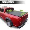 5.8FT Roll-Up Truck Bed Tonneau Cover For 2007-2013 Chevy Silverado GMC Sierra - Image 7