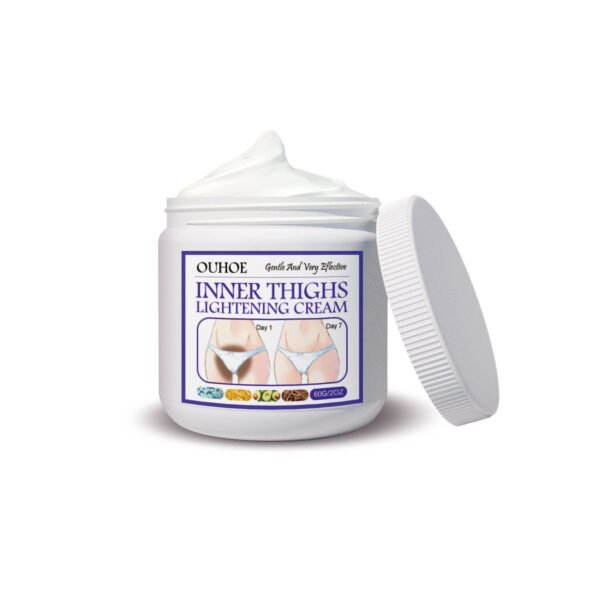 OUHOE Inner Thigh Skin Perfecting Cream Lightens Melanin Deposits On Inner Thighs, Moisturizes And Brightens Skin - Image 8