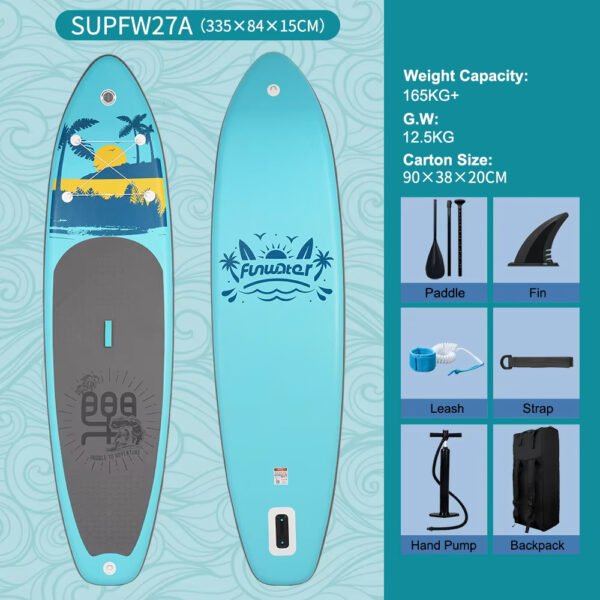 Water Skiing And Surfing, Standing Surfboard, Inflatable Surfboard - Image 4