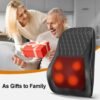 Waist & Back Full Body Massager, Heated Massager For Back, Neck, Shoulders & 3 Adjustments, - Image 2
