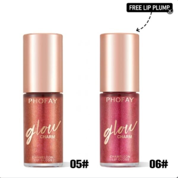 PHOFAY Moisturizing Shimmer Lip Gloss - Image 3