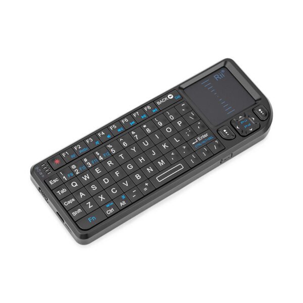 Mini Wireless Keyboard with Backlight Laser Pointer Multimedia for TV Computer - Image 5