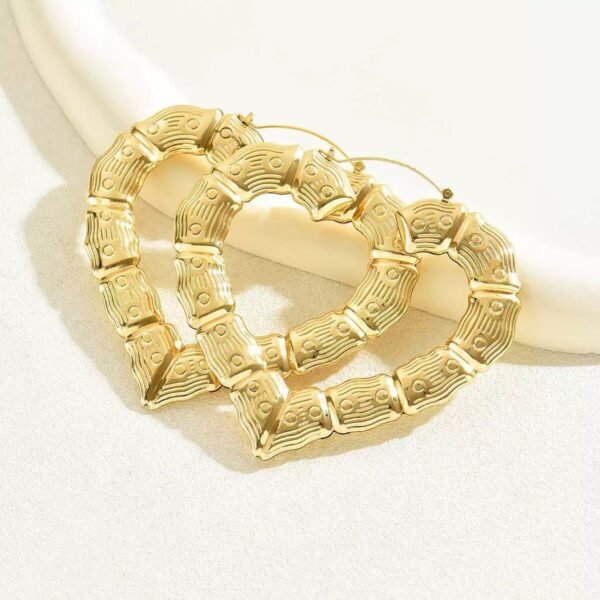 Elegant Gold-Tone Hoop Earrings Set - Timeless And Versatile - Image 7