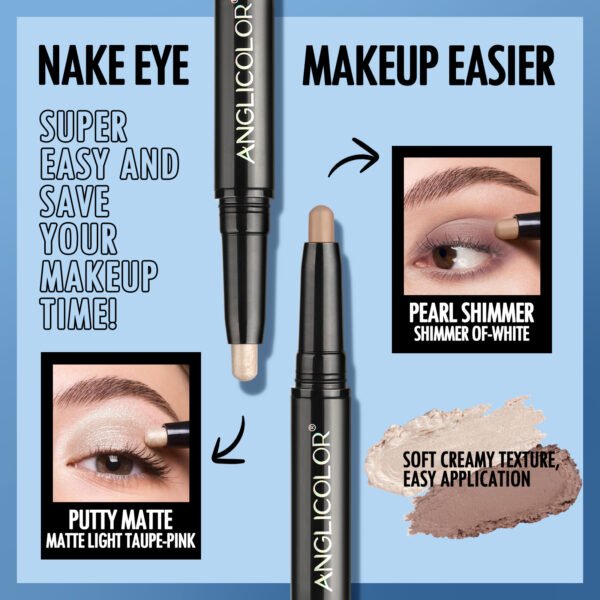 Double-headed Eye Shadow Stick Eye Makeup Pearlescent Waterproof Non-smudge Brightening Highlight Eye Shadow Stick - Image 5