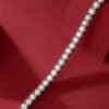 Unique Luxury Fashion Mosan Diamond S925 Silver Bracelet - Image 6