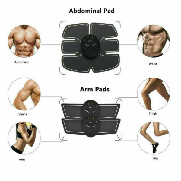 Electric Muscle Toner Machine ABS Toning Belt Simulation Fat Burner Belly Shaper - Image 7