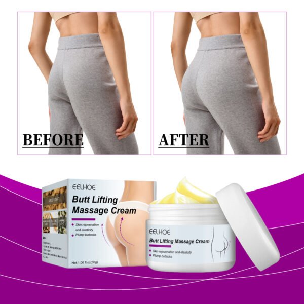 EELHOE Buttock Lifting Massage Cream Buttock Contouring Firming Massage Slimming Treatment Cream - Image 4