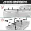 5.8FT Roll-Up Truck Bed Tonneau Cover For 2007-2013 Chevy Silverado GMC Sierra - Image 8