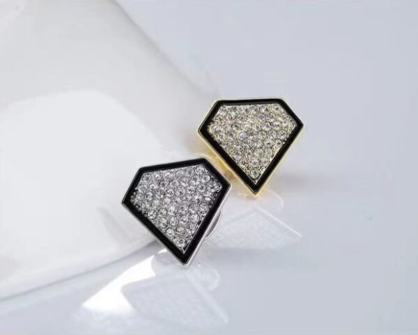 Simple And Stylish Rhinestone Brooch - Image 8