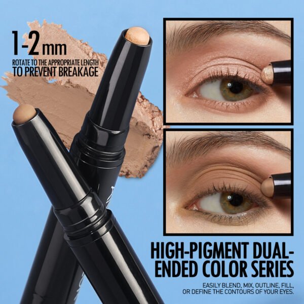 Double-headed Eye Shadow Stick Eye Makeup Pearlescent Waterproof Non-smudge Brightening Highlight Eye Shadow Stick - Image 6