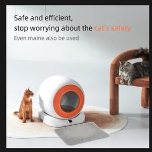 Smart Cat Litter Box Automatic Cleaning New Design